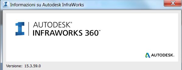 InfraWorks2015-3-SP1-Versione
