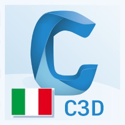 Icona Civil 3D con Country Kit italiano