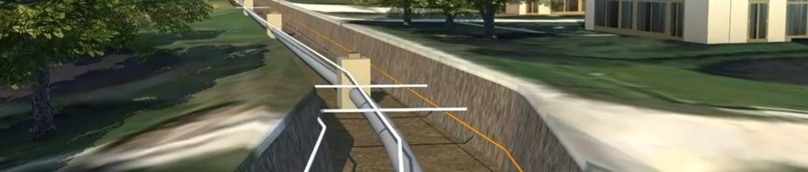BrianzAcque modello condotta InfraWorks 1200