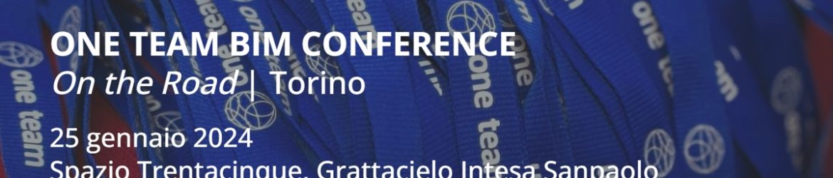 One Team BIM Conference Torino 02